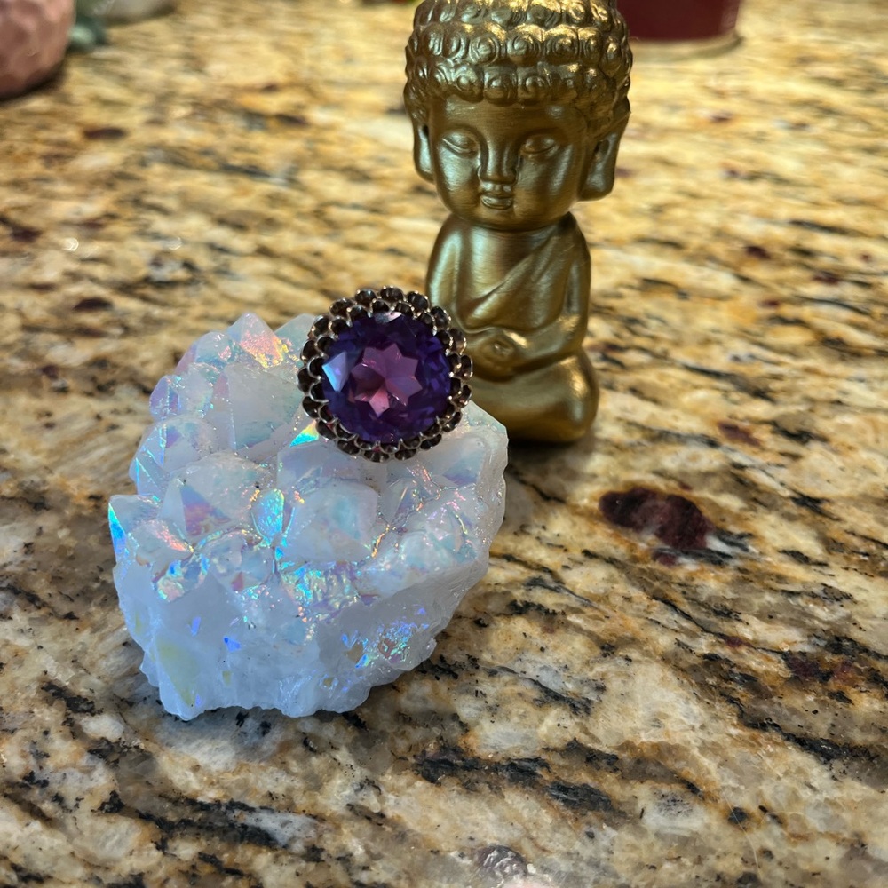 Rare Vintage Alexandrite Gemstone Ring